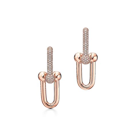 tiffany link dupe earrings